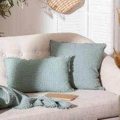 Atmosphera Coussins*Coussin nid d'abeille "Widdy" Beige