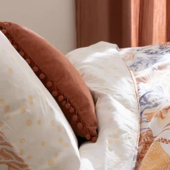 Atmosphera Coussins*Coussin pompons Vertkaki