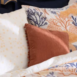 Atmosphera Coussins*Coussin pompons Vertkaki