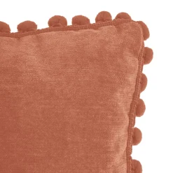Atmosphera Coussins*Coussin pompons Vertkaki