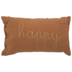 Atmosphera Coussins, Matelas De Sol Enfant*Coussin rectangulaire "Lili" Marron