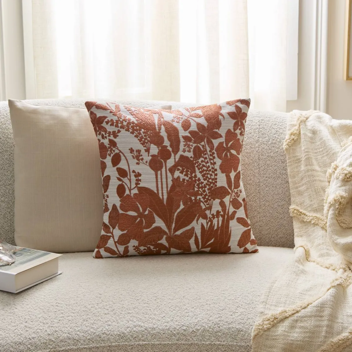 Atmosphera Coussins*Coussin "Samara" Blanc
