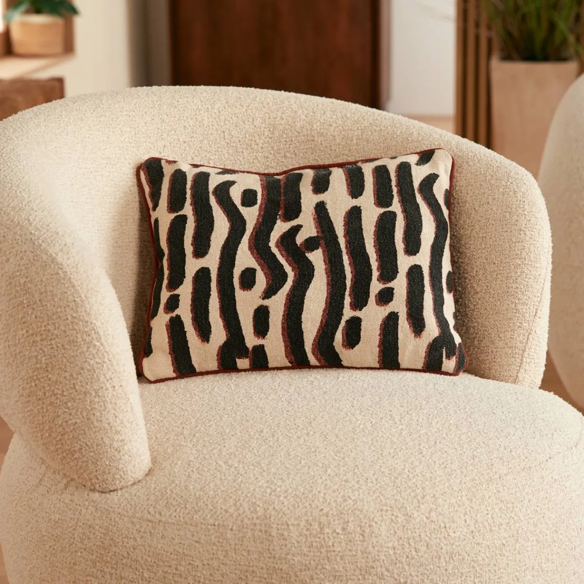Atmosphera Coussins*Coussin "Wonja" Beige