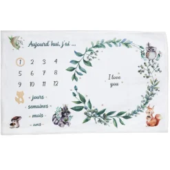 Atmosphera Accessoires Bébé*Couverture étape bébé 