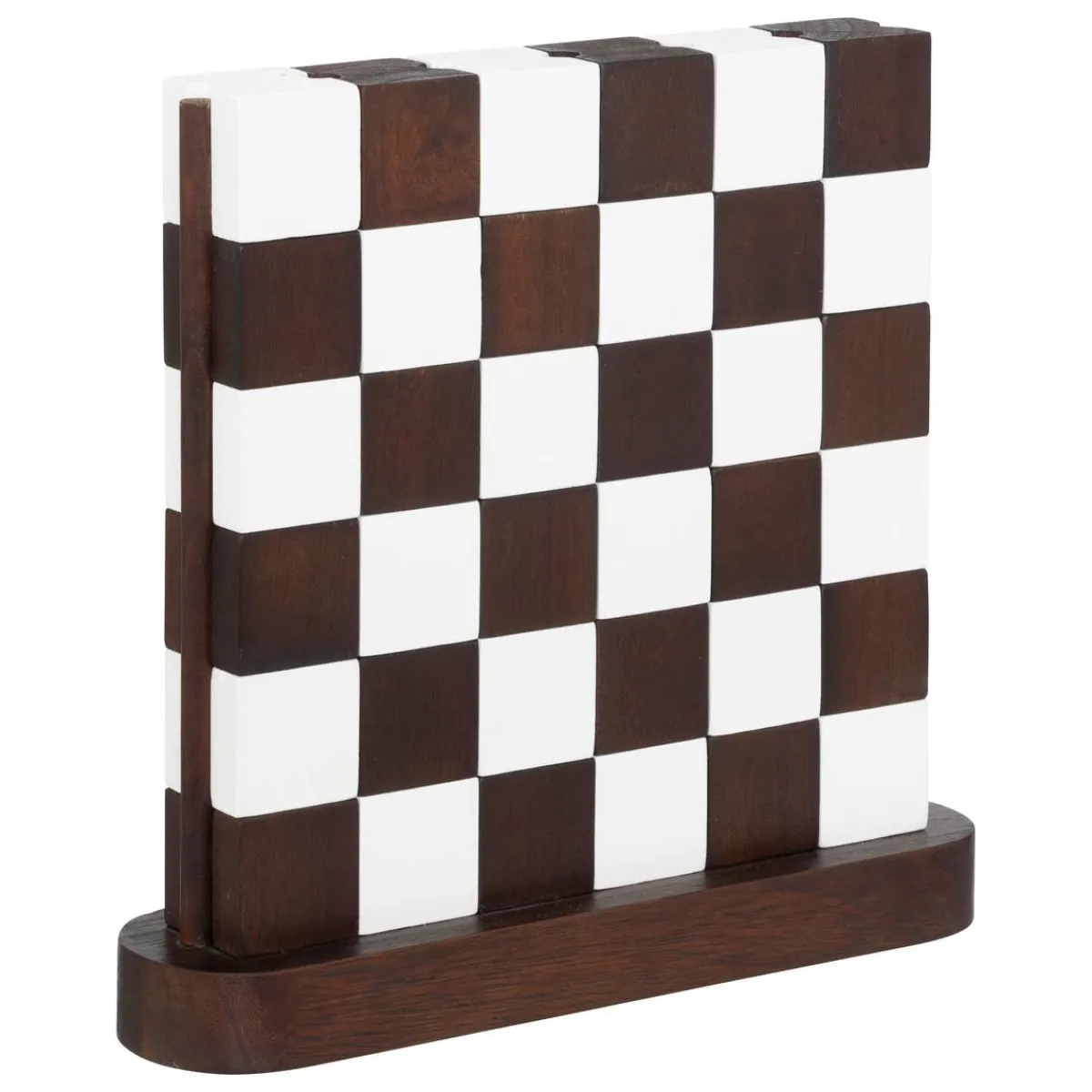 Atmosphera Jeux De Société*Damier "Twis" Multicolore