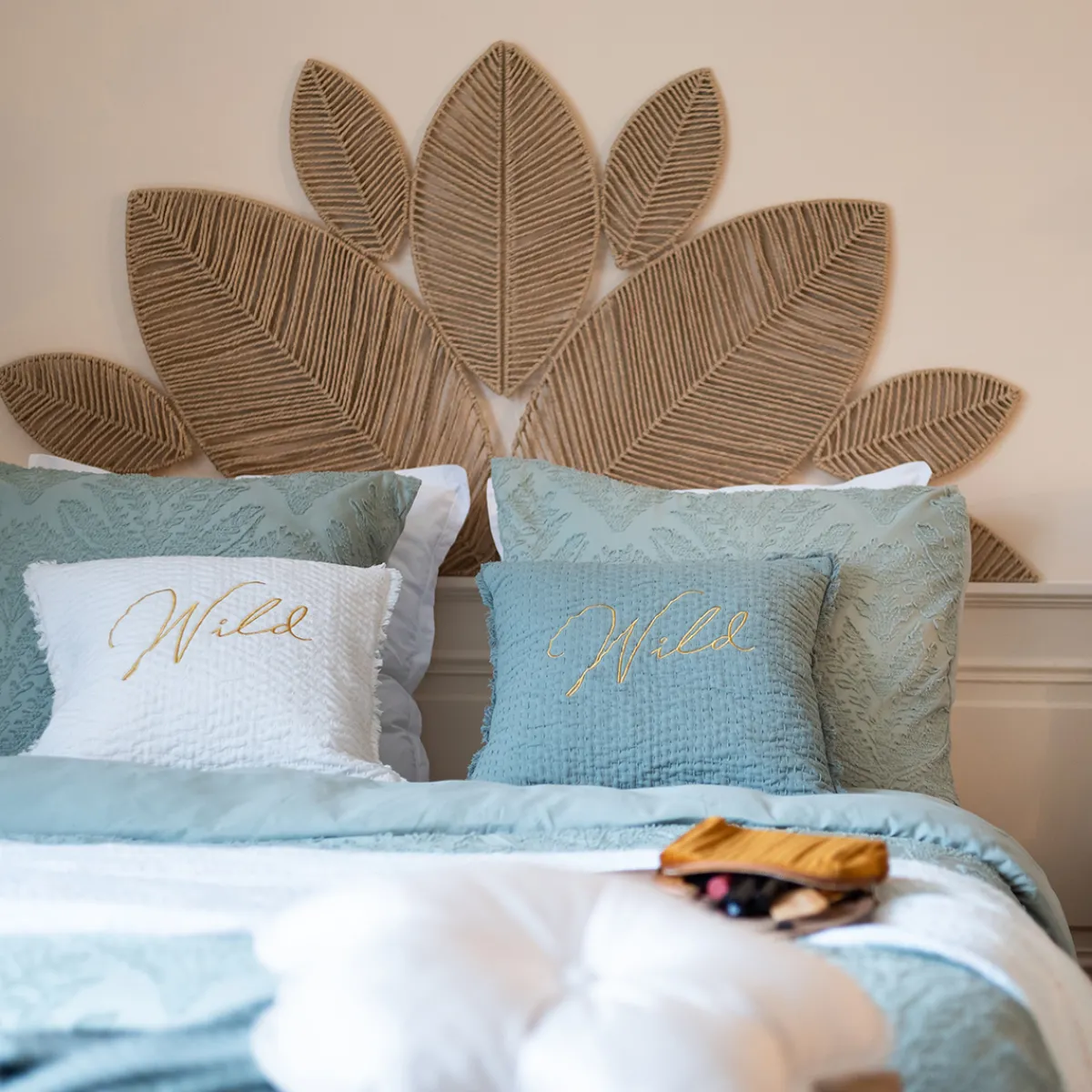 Atmosphera Têtes De Lit|Art Mural*Déco murale "Meera" Beige