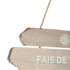 Atmosphera Décoration En Bois|Art Mural*Déco murale à suspendre 