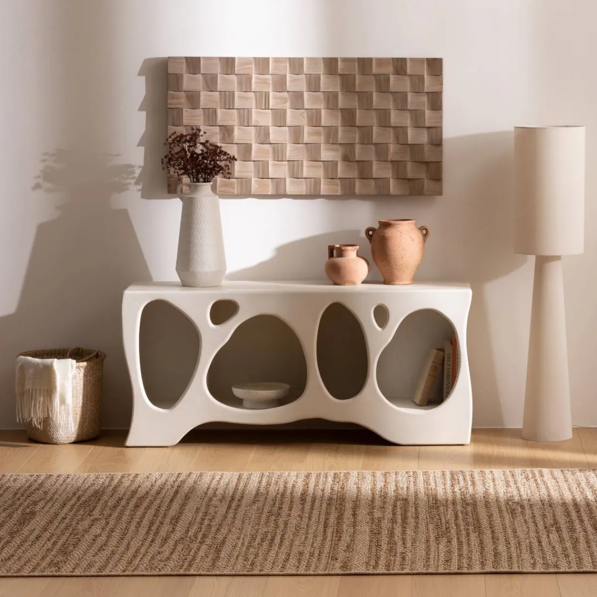 Atmosphera Art Mural*Décoration murale "Damya" Beige