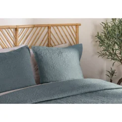 Atmosphera Couvre-Lits, Édredons*Dessus de lit "Arabesque" Bleucanard