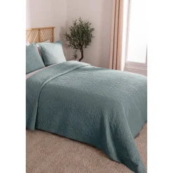 Atmosphera Couvre-Lits, Édredons*Dessus de lit "Arabesque" Bleucanard