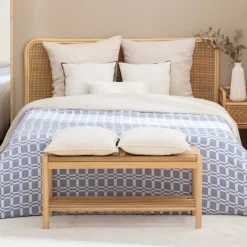 Atmosphera Couvre-Lits, Édredons*Dessus de lit "Nuvia" Beige