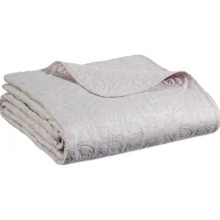 Atmosphera Couvre-Lits, Édredons*Dessus de lit, 2 taies "Arabesque" Blanc