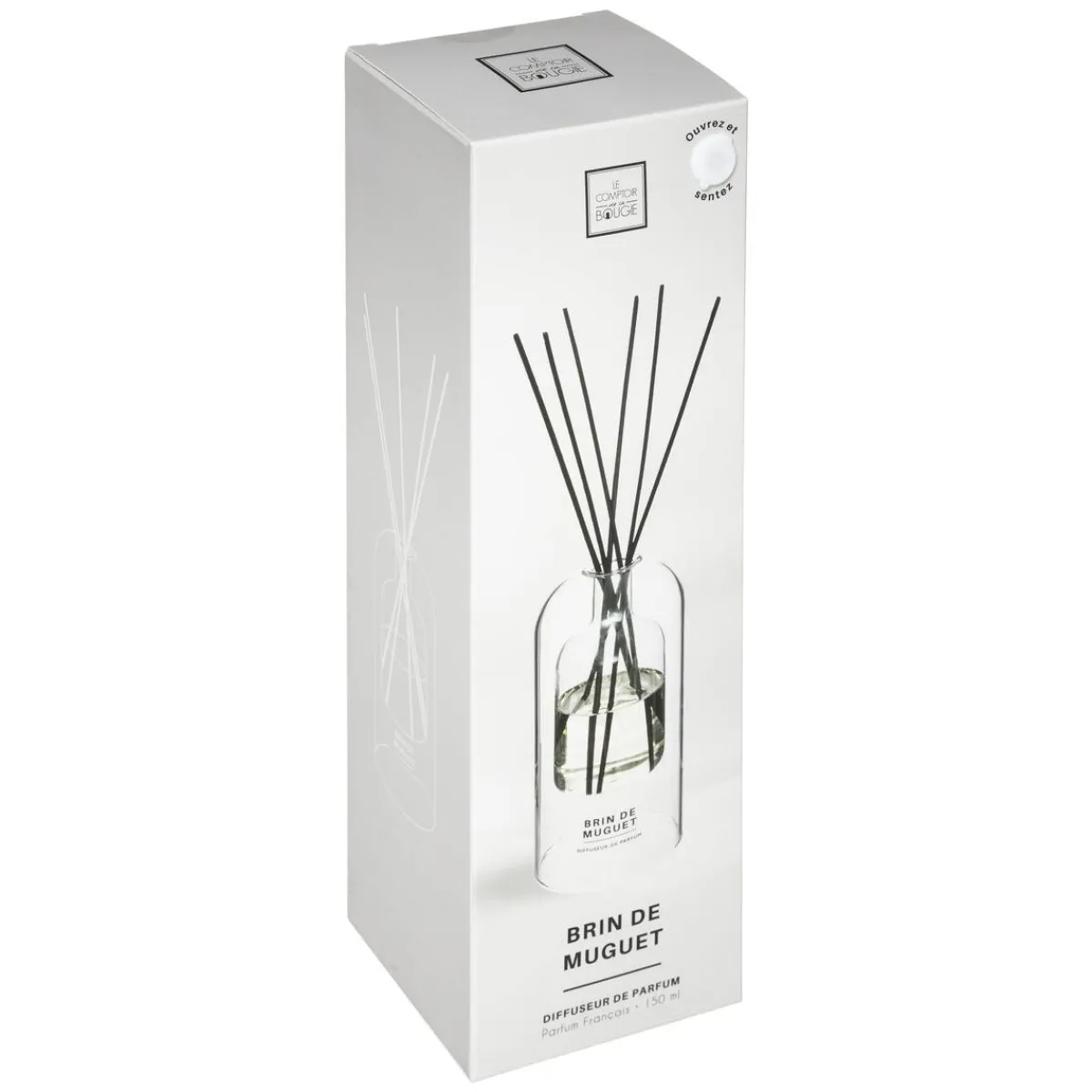 Atmosphera Diffuseurs*Diffuseur de parfum "Ilan" Rose-jasmin-muscblanc