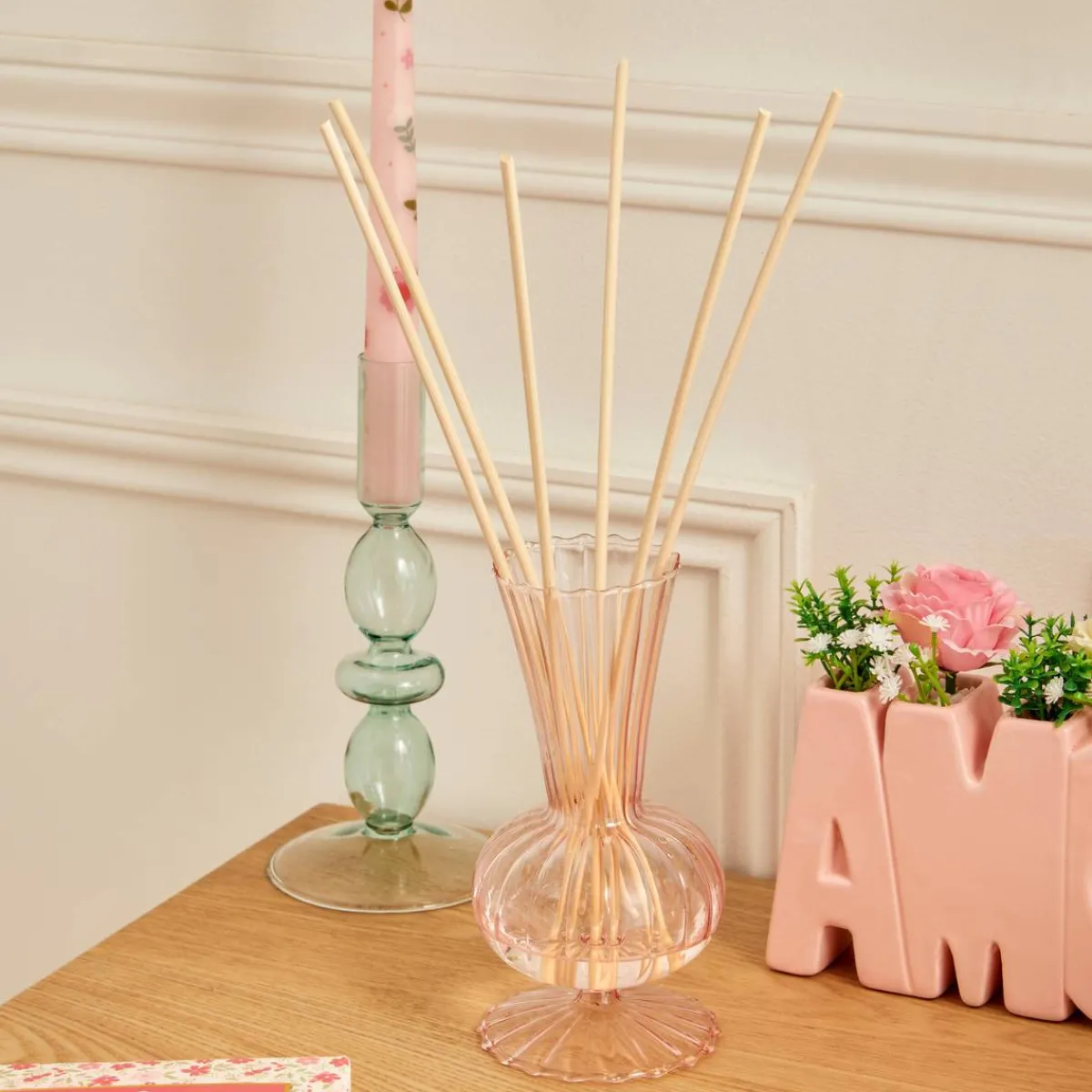 Atmosphera Diffuseurs*Diffuseur "Fleur de rose" Blanc