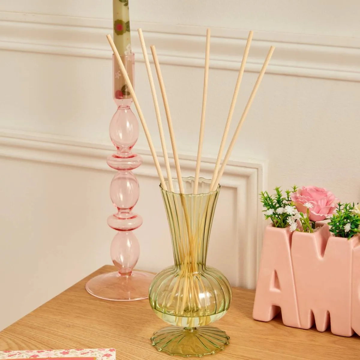 Atmosphera Diffuseurs*Diffuseur "Fleur de rose" Blanc