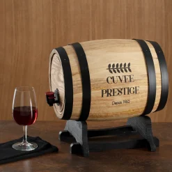 Atmosphera Accessoires Vin Et Cocktail*Distributeur de vin tonneau 