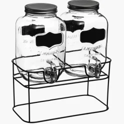 Atmosphera Pichets, Carafes*Distributeur double "Duo" Transparent