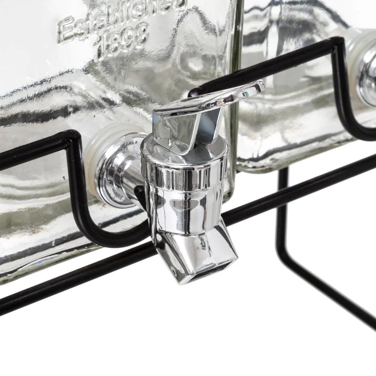 Atmosphera Pichets, Carafes*Distributeur "Modern Wood" Transparent