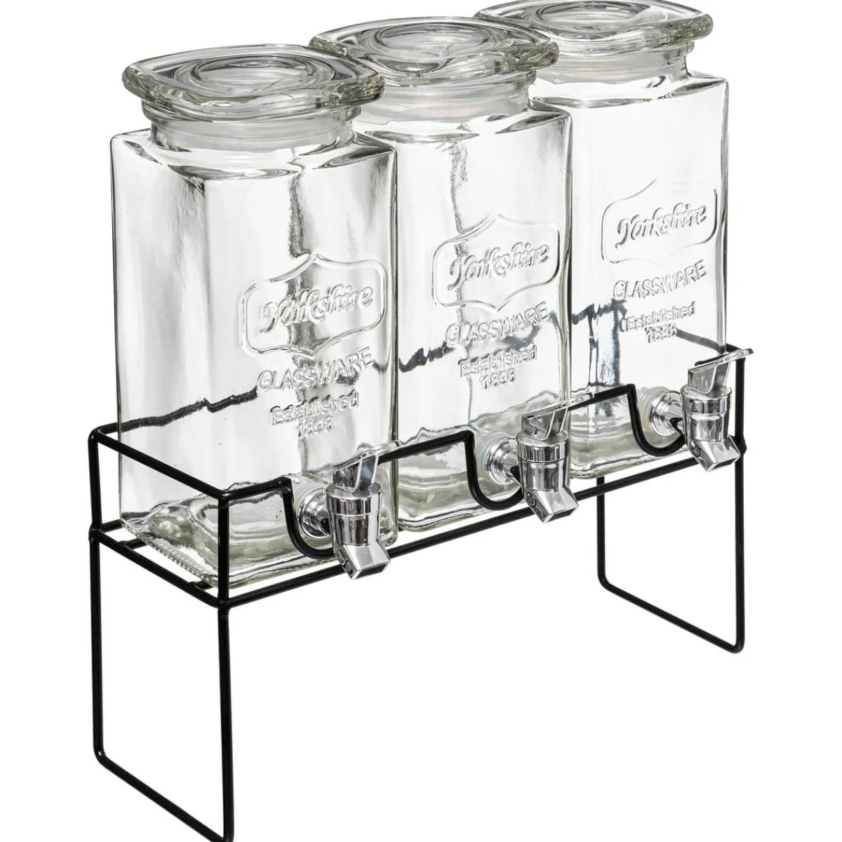 Atmosphera Pichets, Carafes*Distributeur "Modern Wood" Transparent