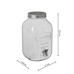 Atmosphera Pichets, Carafes*Distributeur  "Yorkshire" Transparent