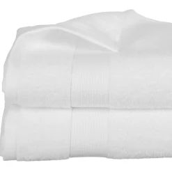 Atmosphera Serviettes De Toilette*Drap de bain "Essentiel" Rose