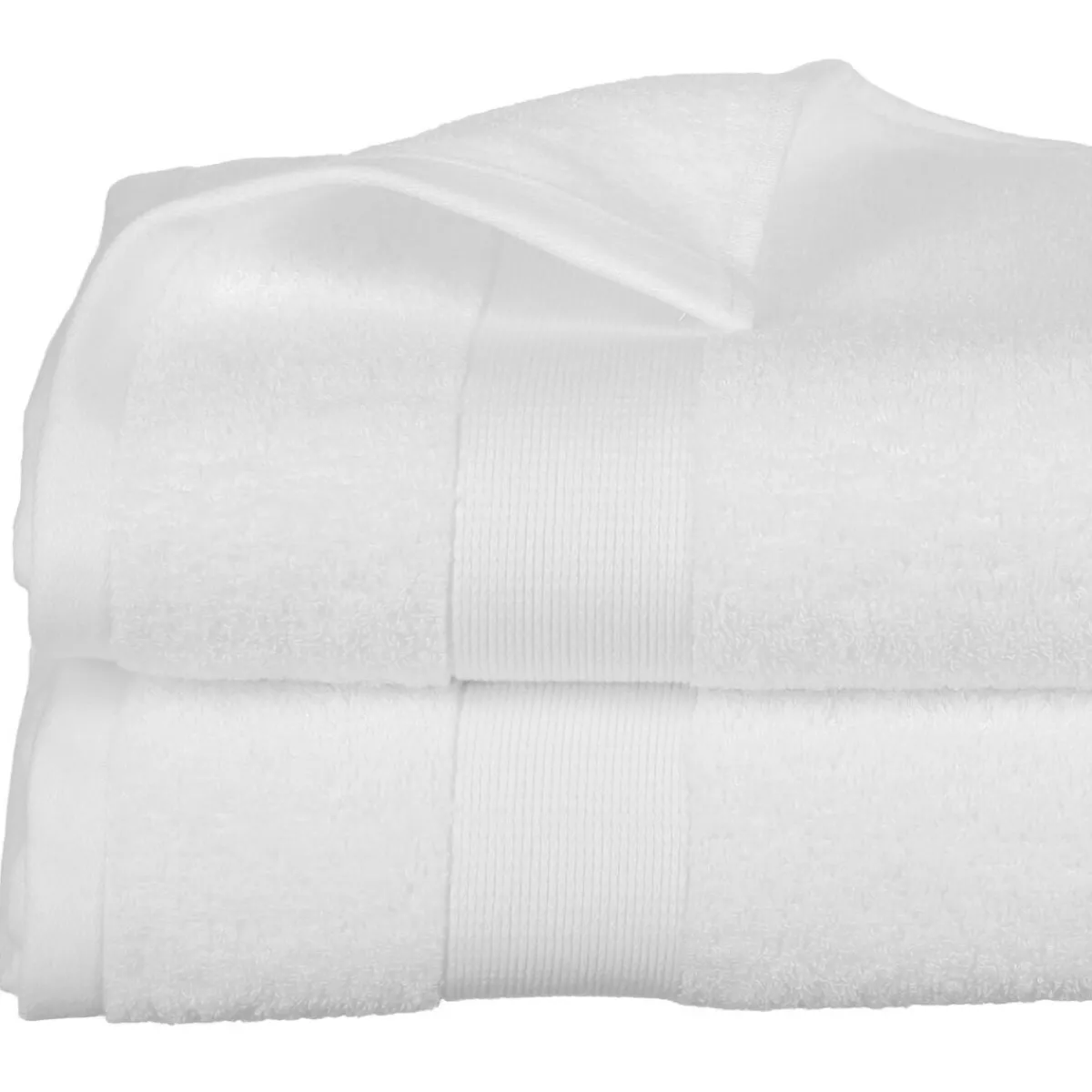 Atmosphera Serviettes De Toilette*Drap de bain "Essentiel" Rose