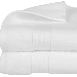 Atmosphera Serviettes De Toilette*Drap de douche "Essentiel" Bleuclair