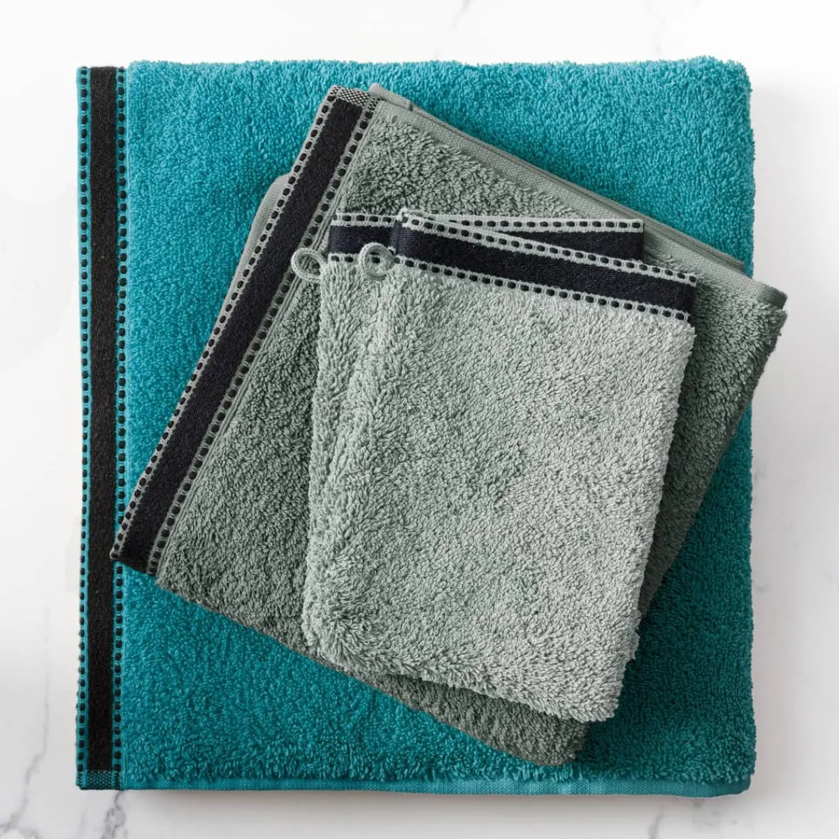 Atmosphera Serviettes De Toilette*Drap de douche "Joia" Rose