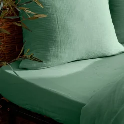 Atmosphera Draps-Housses*Drap-housse "Flora" Mordoré