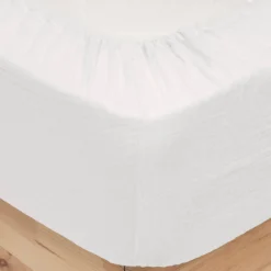 Atmosphera Draps-Housses*Drap-housse "Flora" Roseterracotta