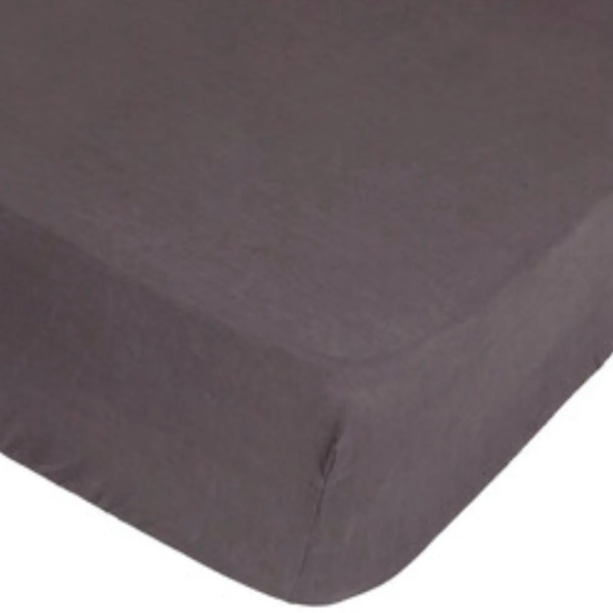 Atmosphera Draps-Housses*Drap-housse "Linah", lin lavé Bleuencre