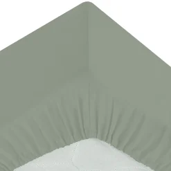 Atmosphera Draps-Housses*Drap-housse, percale Bleuencre
