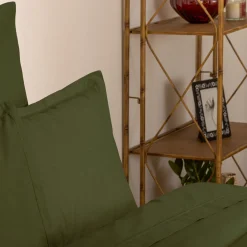 Atmosphera Draps*Drap plat en coton Jaunecumin