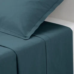 Atmosphera Draps*Drap plat en coton Gris
