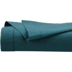 Atmosphera Draps*Drap plat en coton Bleuorage