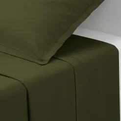 Atmosphera Draps*Drap plat en coton Beige
