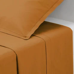 Atmosphera Draps*Drap plat en coton Bleucanard