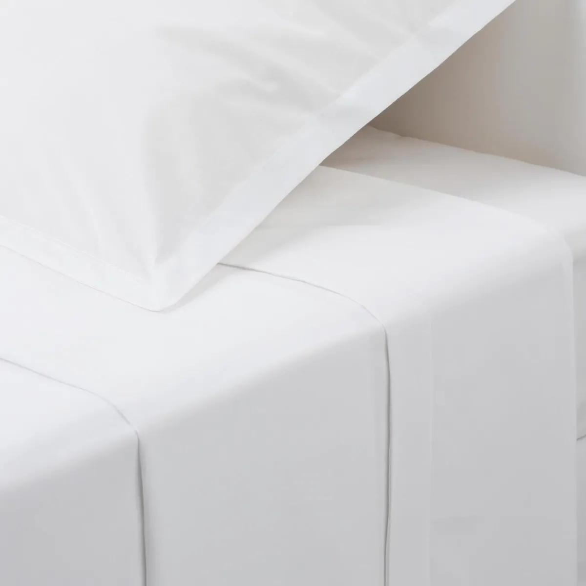 Atmosphera Draps*Drap plat en coton Vertcéladon