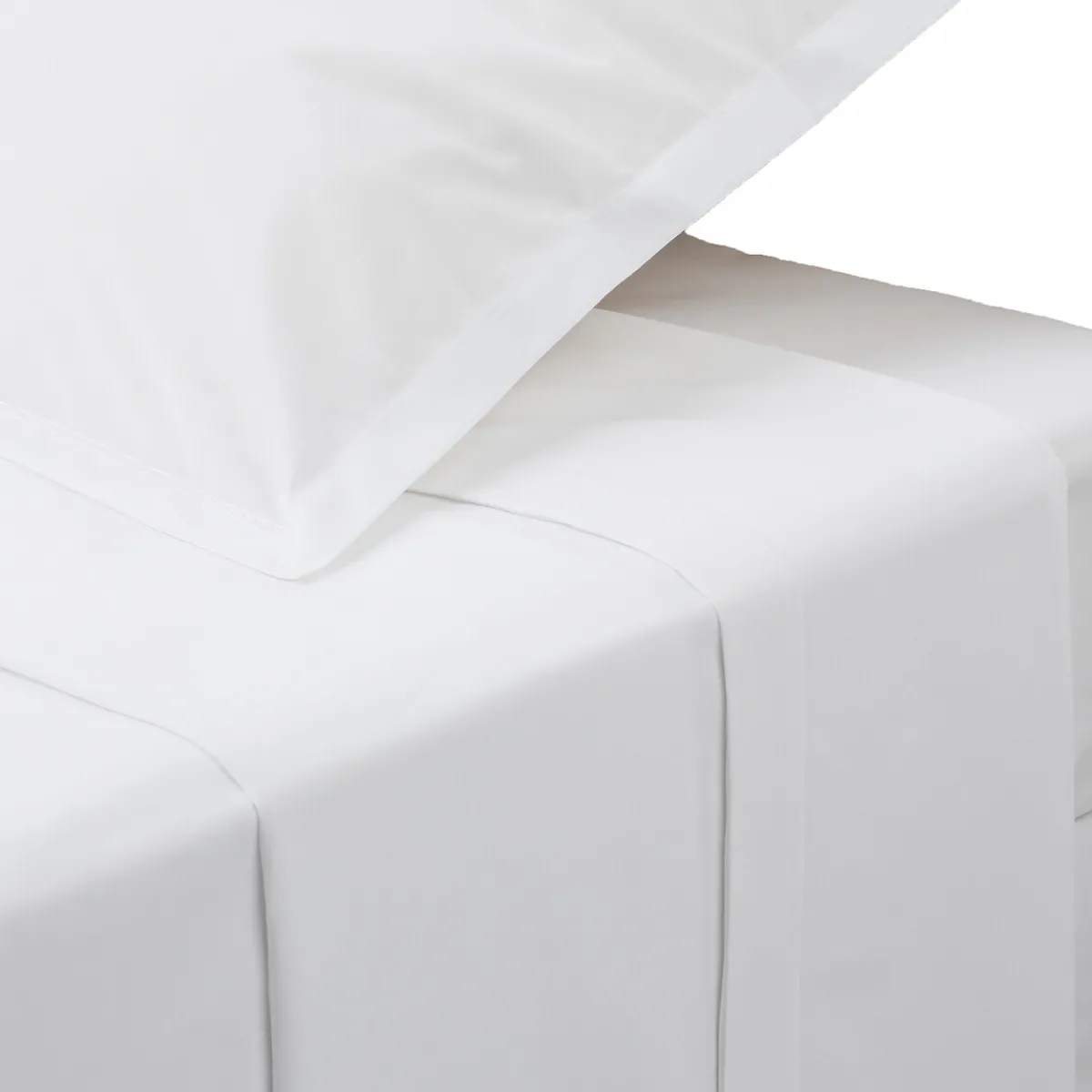 Atmosphera Draps*Drap plat, percale Beige
