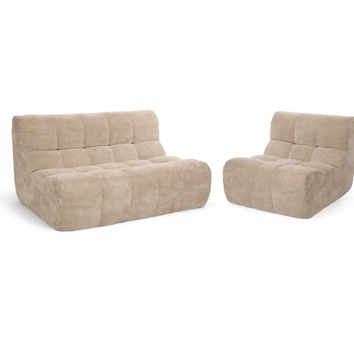 Atmosphera Bancs*Ensemble canapé et fauteuil "Miroa" Multicolore