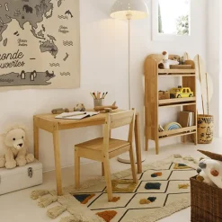 Atmosphera Tables|Bureaux*Ensemble table + chaise enfant "Robin" Blanc