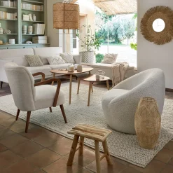Atmosphera Fauteuils|Voir Tout *Fauteuil "Chiara" Blanc