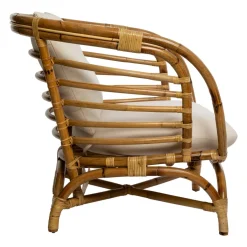 Atmosphera Fauteuils|Fauteuils En Rotin*Fauteuil "Farah" Blanc