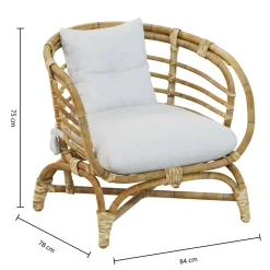 Atmosphera Fauteuils|Fauteuils En Rotin*Fauteuil 