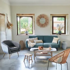 Atmosphera Fauteuils|Fauteuils En Rotin*Fauteuil "Keko" Blanc
