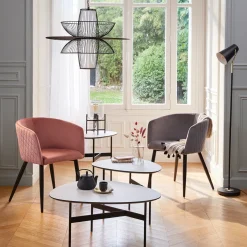 Atmosphera Chaises, Fauteuils De Table|Fauteuils De Table*Fauteuil "Marlo" Transparent