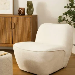 Atmosphera Fauteuils*Fauteuil "Minari" Blanc