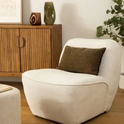 Atmosphera Fauteuils*Fauteuil "Minari" Blanc