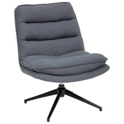 Atmosphera Fauteuils*Fauteuil pivotant "Harper" Blanc