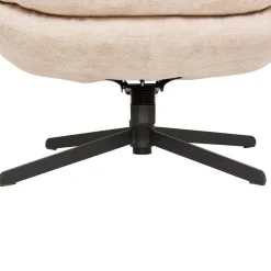 Atmosphera Fauteuils*Fauteuil pivotant "Stelan" Roseterracotta